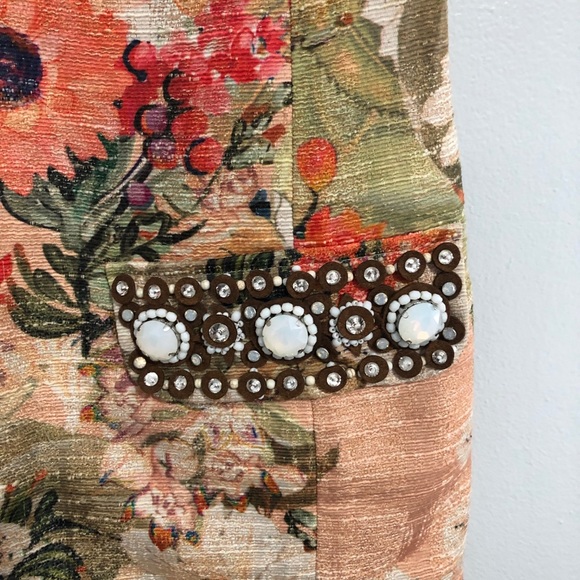 {Tory Burch} Garden Party Floral Jillian Tunic - Picture 6 of 14